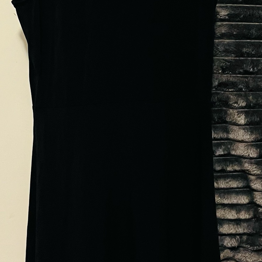 Ivanka Trump Black Sheath Maxi Dress for Cocktail